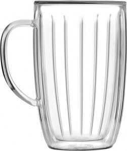 Vialli Design Komplet 2 szklanek wysokich z uchem Tulip 350 ml  8975 2