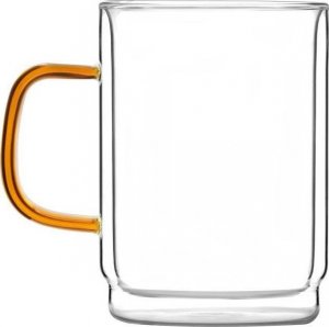 Vialli Design Komplet 2 szklanek z podwójną ścianką Amber 350 ml 8593 2