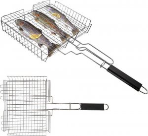 Orion Ruszt stalowy do grillowania zamykany 61x32 cm 9