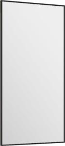 vidaXL vidaXL Lustro na drzwi, czarne, 30x60 cm, szkło i aluminium 3