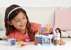 Lalka Barbie Barbie Chelsea Zestaw weterynarz (HGT12) 4