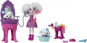 Mattel Enchantimals Salon piękności pudelków Zestaw HHC20 3