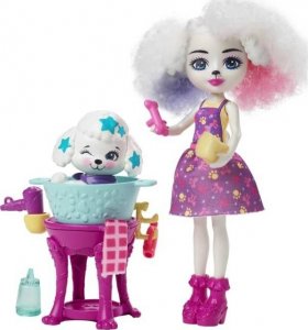 Mattel Enchantimals Salon piękności pudelków Zestaw HHC20 5