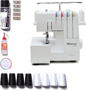 Maszyna do szycia Minerva Overlock Minerva M840DS + DODATKOWE AKCESORIA 1