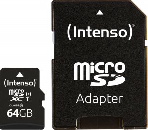 Karta Intenso Performance MicroSDXC 64 GB Class 10 UHS-I/U1  (3424490) 1