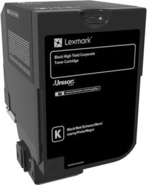 Toner Lexmark 74C2HKE Black Oryginał  (74C2HKE) 1