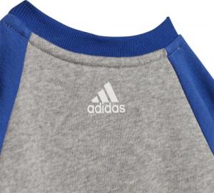 Adidas Dres dziecięcy adidas I Big Logo Fleece Jogger Niebiesko-Szary (HM6599) r. 104 2