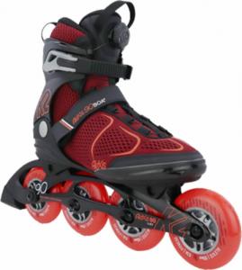 Rolki K2 Łyżworolki K2 Alexis 90 Boa burgundy - orange Rozmiar:40(9) 1