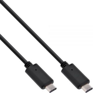 Kabel USB InLine USB C -> USB C (M/M) Czarny 1m (35701) 1