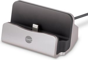 Ładowarka Forever Stacja dokująca do iPhone DS-01 srebrna (GSM023438) 1