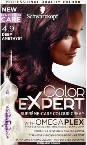 Schwarzkopf Color Expert Krem koloryzujący do włosów nr 4.9 Ciemny Fiolet 1op. 1