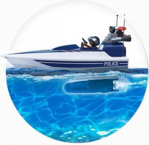 Playmobil Pojazd Terenowy Policji z Motorówką (5187) 4