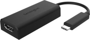 Adapter USB Kensington USB-C HDMI, 0.1m, Czarny (K33993WW) 1
