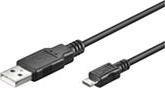 Kabel USB Goobay Cable USB2 A/micro B 1.80m black 10pcs - 44734 1