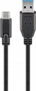Kabel USB Goobay Cable USB3 /USB Typ C 2m black M/M - 72216 1