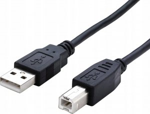 Kabel USB Goobay USB-A - USB-B 3 m Czarny (44732) 1