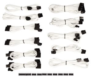 Corsair Zestaw kabli PSU Type4 Premium, biały (CP-8920153) 1