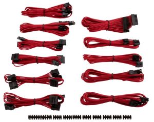Corsair Zestaw kabli PSU Type4 Premium, czerwony (CP-8920152) 1
