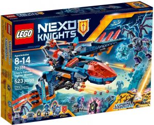LEGO Nexo Knights Blasterowy myśliwiec Clay'a (70351) 1