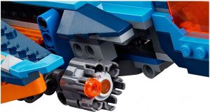 LEGO Nexo Knights Blasterowy myśliwiec Clay'a (70351) 7