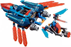LEGO Nexo Knights Blasterowy myśliwiec Clay'a (70351) 8