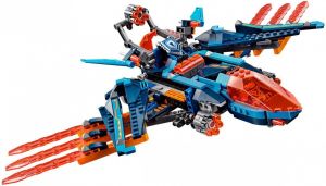 LEGO Nexo Knights Blasterowy myśliwiec Clay'a (70351) 10