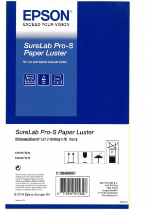 Epson SureLab Pro-S Paper Luster 203 mm x 65 m 254 g (C13S450067) 1