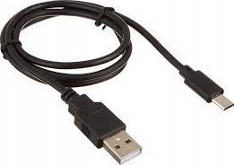 Kabel USB USB-A - microUSB 1 m Czarny (T_0013768) 1
