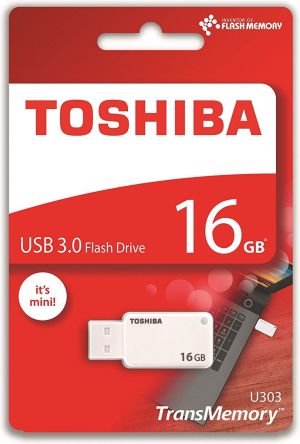 Pendrive Toshiba U303 16GB (THN-U303W0160E4) 1