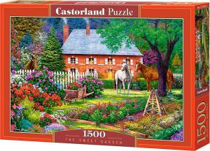 Castorland Puzzle 1500 Słodki ogród (225254) 1