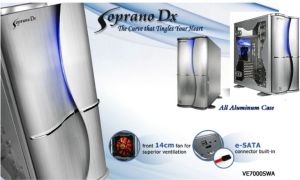 Obudowa Thermaltake Soprano DX Srebrna 2