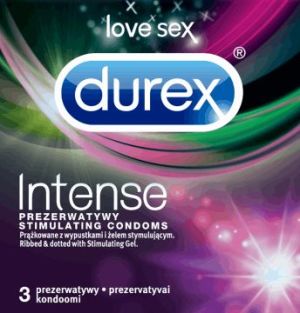Durex  Prezerwatywy Intense 3 szt. 2
