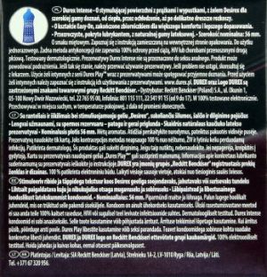 Durex  Prezerwatywy Intense 3 szt. 3