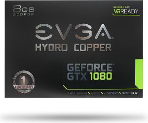 Karta graficzna EVGA GeForce GTX 1080 FTW Gaming Hydro Copper 8GB GDDR5X (256 Bit) DVI-D, HDMI, 3xDP, BOX (08G-P4-6299-KR) 8