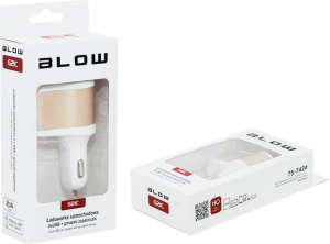 Ładowarka Blow 2x USB-A 2.1 A  (75-742#) 2