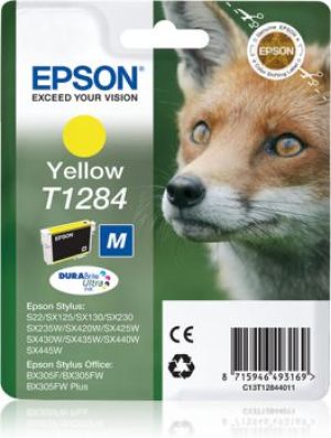 Tusz Epson DURABrite Ultra T1284, yellow, 3,5ml (C13T12844022) 1