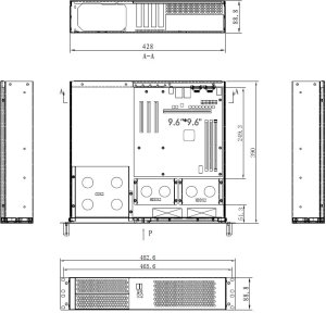Obudowa serwerowa NetRack NP5107 7
