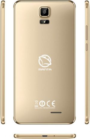 Smartfon Manta 8 GB Dual SIM Złoty  (MSP96002G) 3