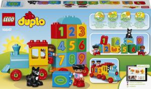 LEGO Duplo Pociąg z cyferkami (10847) 8