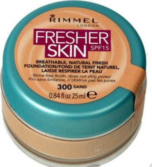 Rimmel  Fresher Skin Foundation SPF15 300 Sand 25ml 1