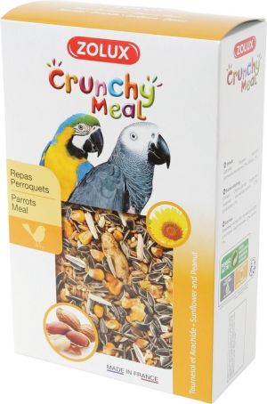 Zolux CRUNCHY MEAL pokarm dla dużych papug 600 g 1