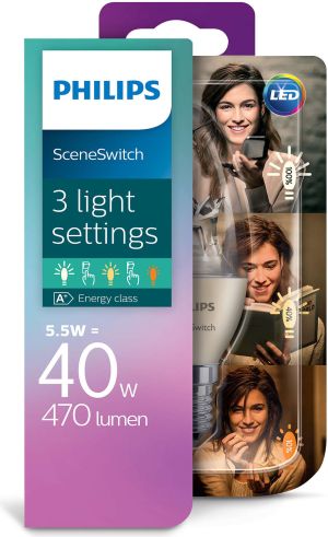 Philips SceneSwitch LED Świeczka, zmienna moc (PH-59847400) 5