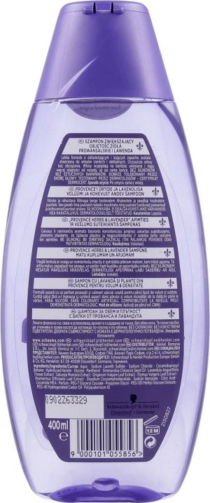Schauma Nature Moments Lawenda 400ML 2