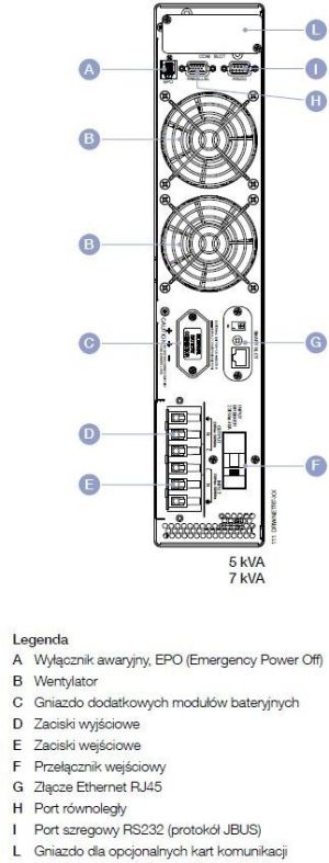 UPS Socomec NRT2-5000K 2