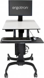 Ergotron ERGOTRON WORKFIT-C for SINGLE LCD Sit-Stand Workstation - 24-215-085 1