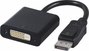 Adapter AV MicroConnect DisplayPort - DVI-D czarny (DPDVIDA) 1