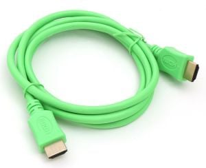 Kabel Omega HDMI - HDMI 1.5m zielony (OCHB41G) 1