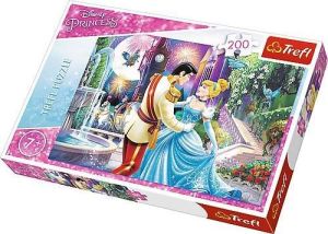 Trefl Puzzle Princess, Taniec w świetle księżyca 200 elementów (226198) 1