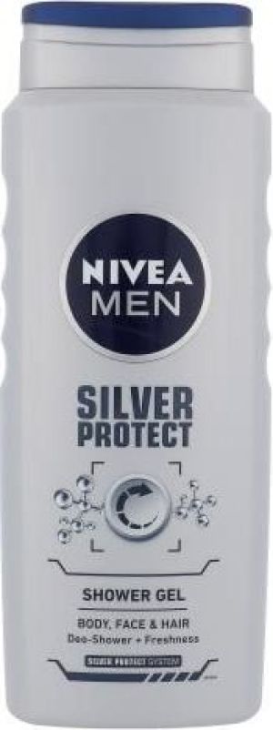 Nivea Men Silver Protect Żel pod prysznic 500ml 1