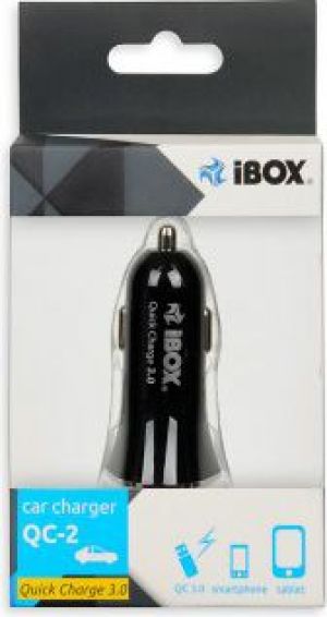 Ładowarka iBOX QC-2 1x USB-A 3 A  (ICCQC2B) 4